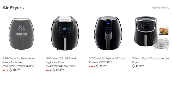 GoWise USA Air Fryer Coupon