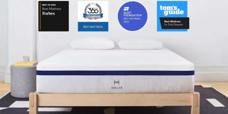 The Helix Midnight Luxe Pillow Top Mattress